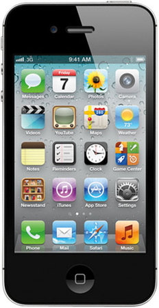 Смартфон APPLE iPhone 4S 16GB Black - Октябрьск