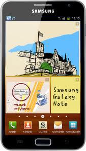 Смартфон Samsung Galaxy Note GT-N7000 Blue - Октябрьск