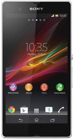 Смартфон Sony Xperia Z White - Октябрьск